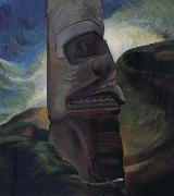 A Skidegate Pole Emily Carr